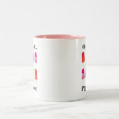 Popsiful Summer Zweifarbige Tasse (Mittel)