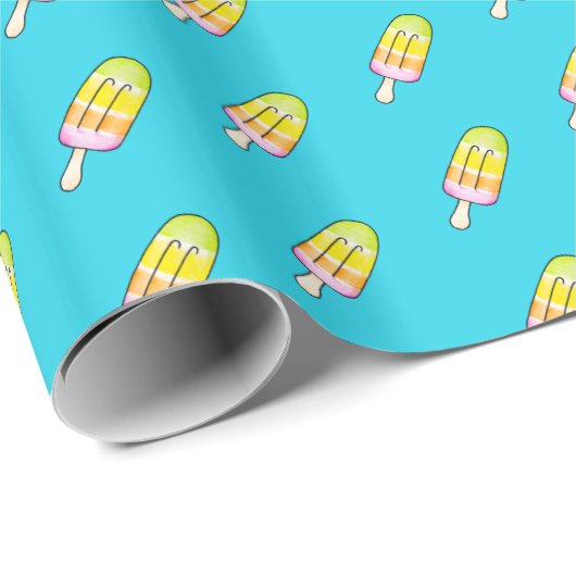 Popsikel Geschenkpapier (Rolleneckpunkt)