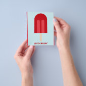 POPSIKEL NUR DIE FUN SOMMER-LECKEREIEN PUN MOTTO Z FLYER (Gruppe)