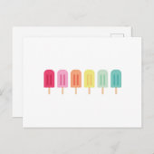 Popsikel Postkarte (Vorne/Hinten)