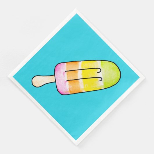 Popsikel Serviette (Ecke)