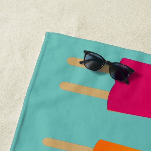 Popsikel Strandtuch (Beispiel)