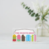 Popsikel und Eis Treuekarte (Stehend Vorderseite)