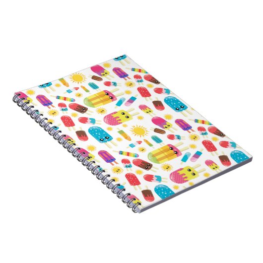 Popsim Summer Design Notebook Notizblock (Rechte Seite)