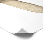 Popsim Welcome baby Dusche Party Schaumboard Poster (Ecke)