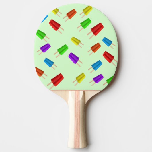 Popsirum Texture Icecream Ping Pong Paddle Tischtennis Schläger (Vorderseite)