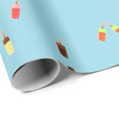 Popsirup Geschenkpapier (Rolleneckpunkt)