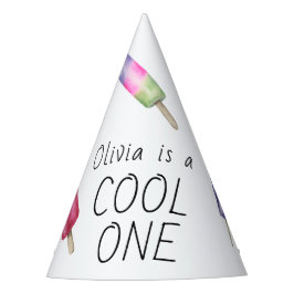 Popsirus Ice Cream Kindergeburtstag Partyhütchen