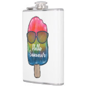 Popsison Vinyl Wrapped Flask Flachmann (Links)
