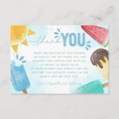 Popsiv Dankeschön Karte Hinweis (Vorderseite)