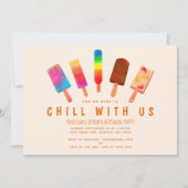 Popsiv Party Kindergeburtstag Party Einladung (Vorderseite)