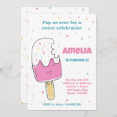 Popsiv Party Pop auf Einladung (Vorne/Hinten)