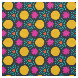 POPSTAR - Fun Colorful Children's Modern Geometric Stoff