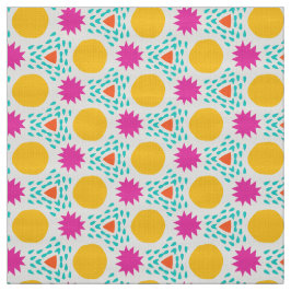 POPSTAR - Fun Modern farbenfrohe kid geometrische  Stoff