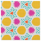 POPSTAR - Fun Modern farbenfrohe kid geometrische Stoff (Nahaufnahme)