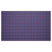 POPSTAR - Mod Lila und Hot Pink Valentine Hearts Stoff (Fat Quarter (45,7 x 55,9 cm))