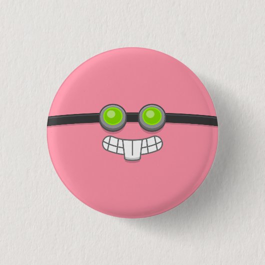 Poptropica Dr. Hare Button (Vorderseite)