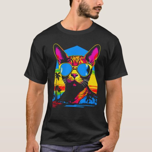 Popular Abyssinian Cat T-Shirt (Vorderseite)