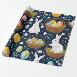 Popular Bunny Happy Osterkollektion Geschenkpapier