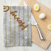 Popular Christmas Luxury Christmas Trees Geschirrtuch (Viertel Falte)