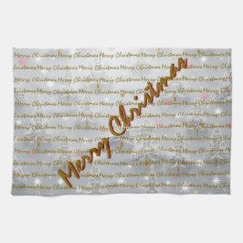 Popular Christmas Luxury Christmas Trees Geschirrtuch