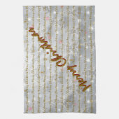 Popular Christmas Luxury Christmas Trees Geschirrtuch (Vertikal)