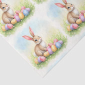 Popular Cute Easter Bunny And Eggs Collection Seidenpapier (Ausschnitt)