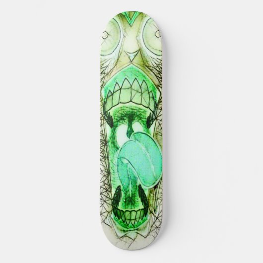 Popular Evil Neon Madman Element Banger Board Skateboard (Vorderseite)