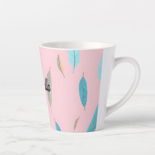 Popular Feathers Luxury Boho Collection Milchtasse (Rechts)