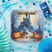 Popular Halloween Spooky Cute Collection Pappteller (Party)