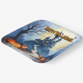 Popular Halloween Spooky Cute Collection Pappteller (Gewinkelt)