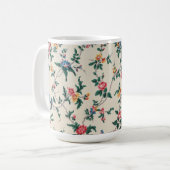 Popular multicolored flower pattern kaffeetasse (Vorderseite Links)