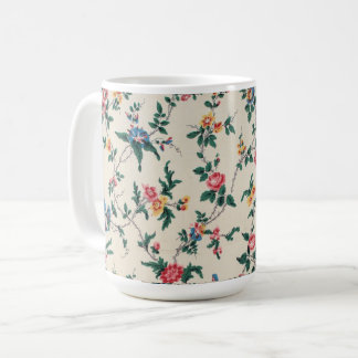 Popular multicolored flower pattern kaffeetasse