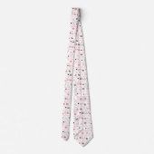 Popular Now Men’s Love Lettering Heart Tie Krawatte (Rückseite)