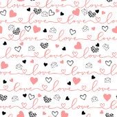 Popular Now Men’s Love Lettering Heart Tie Krawatte