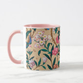 Popular pattern-birds, butterflies, bees... tasse (Links)