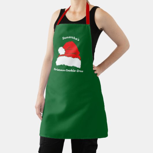 Popular Santa Christmas Cookie Baking Crew Schürze (InSitu)