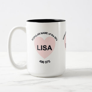 Populäre Bezeichnung Lisa Zweifarbige Tasse