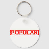Populäre Briefmarke Schlüsselanhänger (Rückseite)