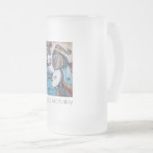 "Populäre Brisen-" Glasbier-Tasse Mattglas Bierglas (VorderseiteRechts)