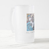 "Populäre Brisen-" Glasbier-Tasse Mattglas Bierglas (Vorderseite Links)