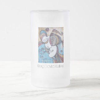 "Populäre Brisen-" Glasbier-Tasse Mattglas Bierglas