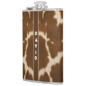 Populäre Elegante Kuh Imitate Leather Collection Flachmann (Links)