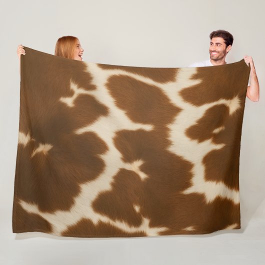 Populäre Elegante Kuh Imitate Leather Collection Fleecedecke (Beispiel)