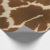 Populäre Elegante Kuh Imitate Leather Collection Geschenkpapier (Ecke)