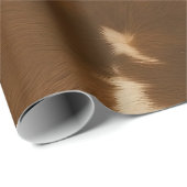 Populäre Elegante Kuh Imitate Leather Collection Geschenkpapier (Rolleneckpunkt)