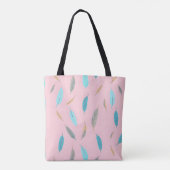 Populäre Federn Luxus-Boho-Kollektion Tasche (Rückseite)