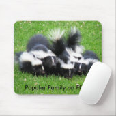 Populäre Flickr Familie Mousepad (Mit Mouse)