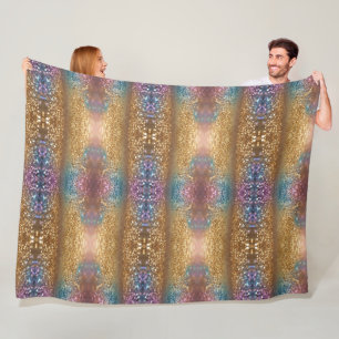 Populäre Glitzer Opal Holographic Collection Fleecedecke