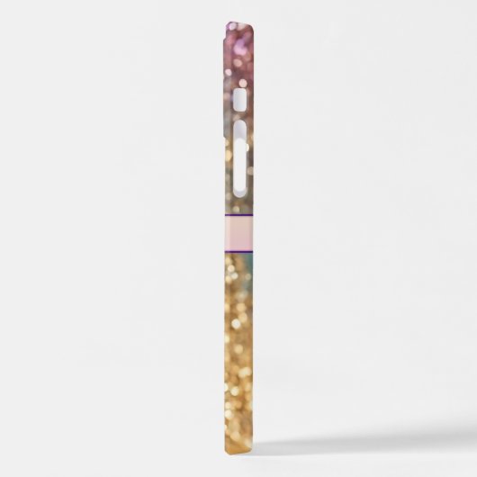 Populäre Glitzer Opal Holographic Collection iPhone Hülle (Linke Seite)